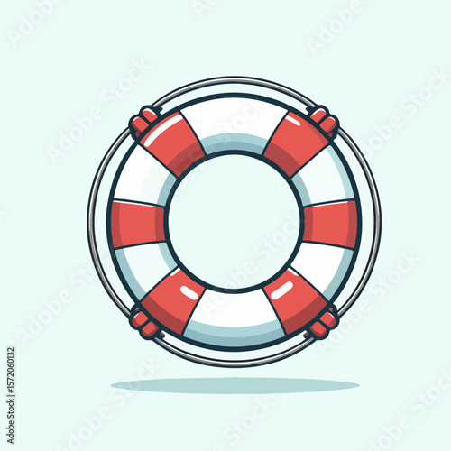 safety buoy vector illustration