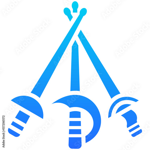 Fencing Sword Icon