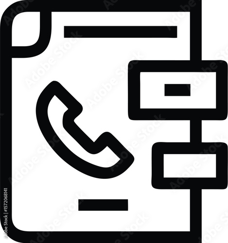 A contact list with phone numbers and addresses is displayed