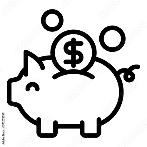 piggy bank icon