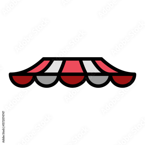 store awning icon design vector illustration