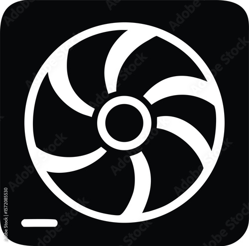 Computer fan icon