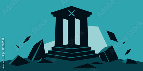 Collapsing Structures  A Visual Depiction of Institutional Failure