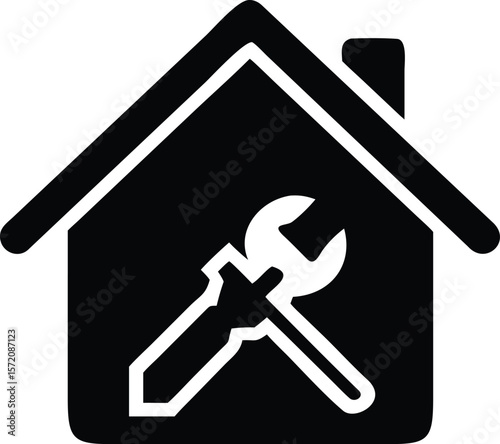 Home repair and maintenance icon