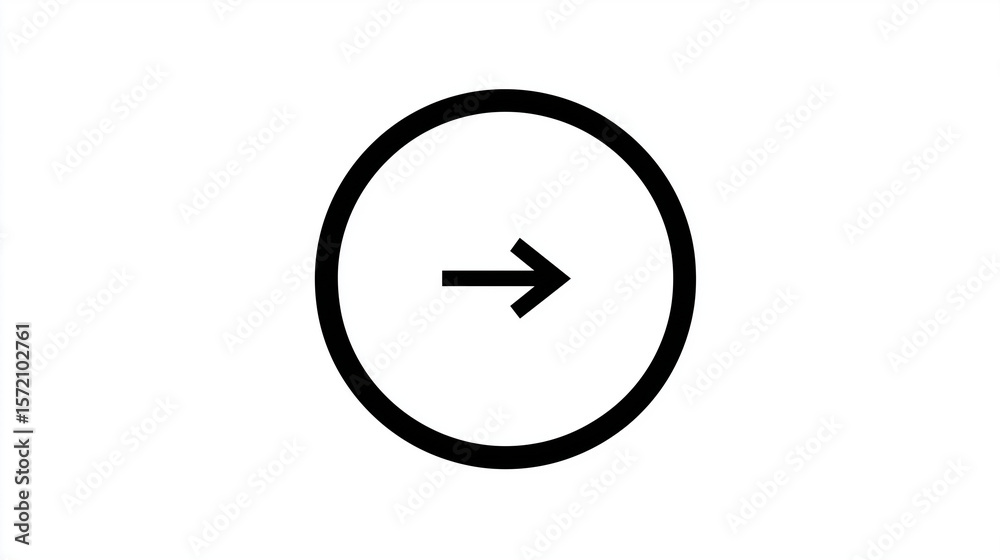 A simple black line drawing of an arrow in the shape of a circle, on a white background, in a simple vector illustration style, with a flat design, simple and minimalistic, in high resolution. A simple black line drawing of an arrow in the shape of a circle, on a white background, in a simple vector illustration style, with a flat design, simple and minimalistic, in high resolution.