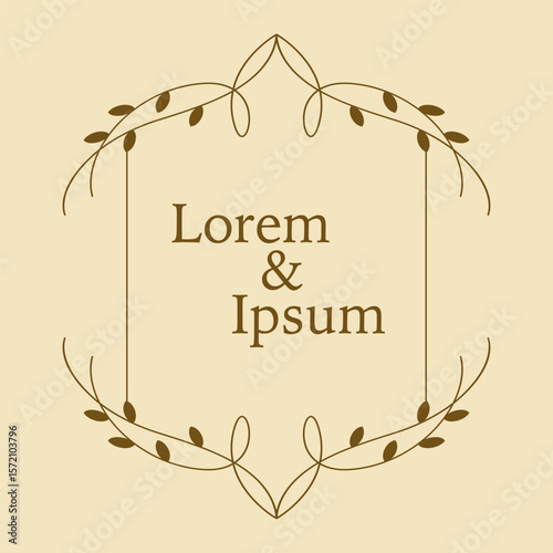 Luxury Invitation Cover Decoration Background