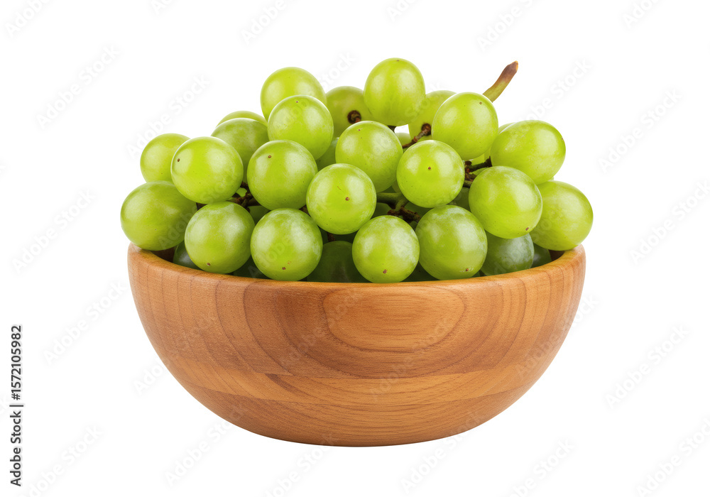 Green Grapes Fresh Fruit Healthy Organic Natural Wooden Bowl Food Nutrition Green Grapes Fresh Fruit Healthy Organic Natural Wooden Bowl Food Nutrition