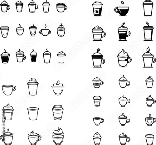 macchiato icons, macchiato illustration, macchiato vector, Italian coffee, espresso macchiato, classic macchiato, creamy macchiato, gourmet macchiato, artisan macchiato, rustic macchiat