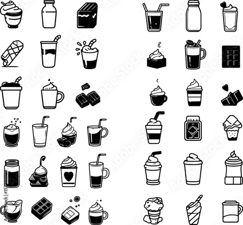 chocolate milk, cocoa drink, milkshake, creamy beverage, chocolate flavor, sweet drink, dairy drink, dessert beverage, chocolate syrup, milk and chocolate, smooth drink, indulgence, ref