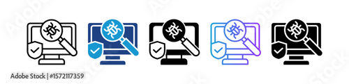 Antivirus Scan multiple icon