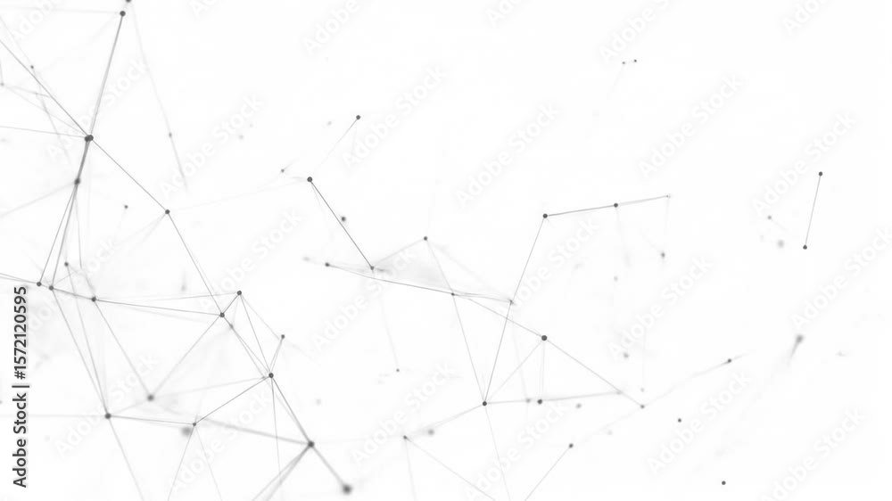 Abstract Geometric Shapes Design With Lines Dots On White Background Abstract Geometric Shapes Design With Lines Dots On White Background