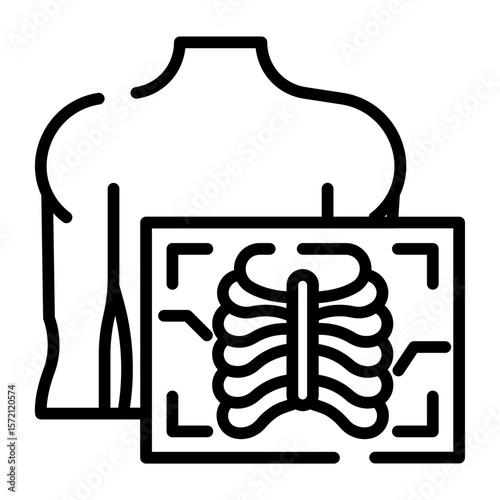 X ray check icon