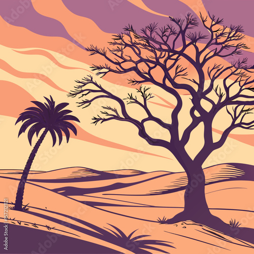 tree on the beach