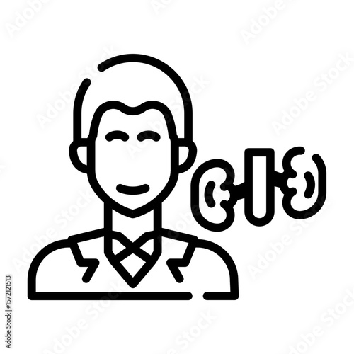 Kidney specialist icon