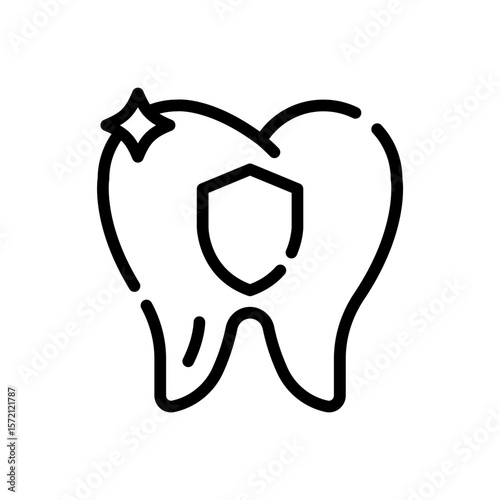 Teeth protection icon