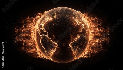 Fiery Earth