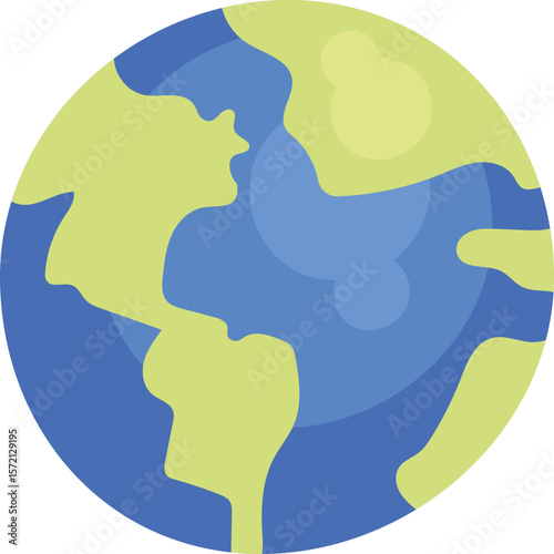The Beautiful and Fragile Planet Earth in Space
