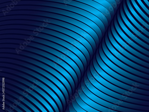 Gradient blue abstract pattern on dark blue background, Perfect for certificate, banner, business card, flyer, advertisement, etc.