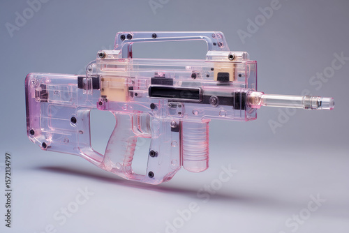 transparent personal defence weapon