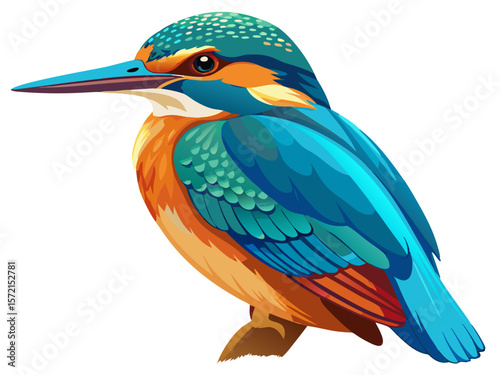 lilac breasted roller isolated