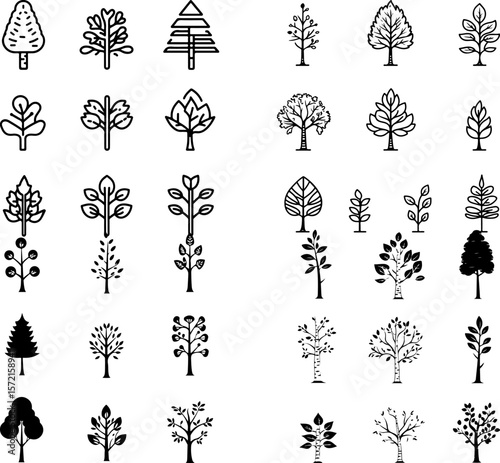 birch tree icons, birch tree symbol, birch tree leaves, birch tree branches, birch tree trunk, birch tree bark, white birch tree, birch tree forest, birch tree forest icon, birch tree s
