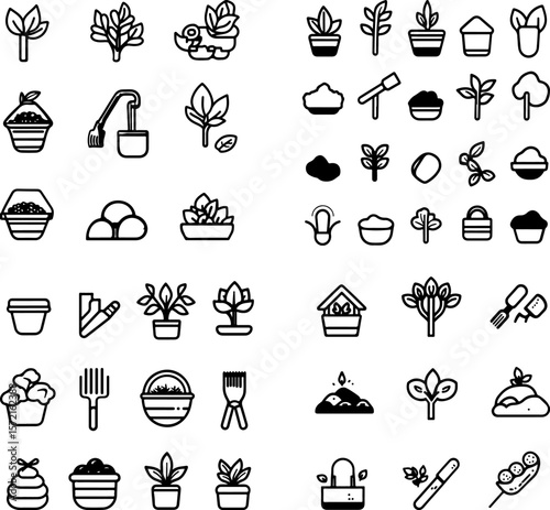 mulch icons, garden mulch, organic mulch, bark mulch, wood chip mulch, straw mulch, shredded mulch, colored mulch, black mulch, red mulch, brown mulch, decorative mulch, landscaping mul