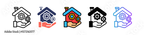 Property Management multiple icon