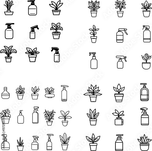 plant mister icons, spray mister, glass plant mister, metal plant mister, handheld mister, decorative plant mister, vintage plant mister, modern plant mister, refillable mister, pump mi