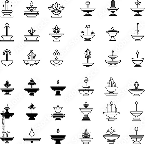 fountain icons, garden fountain, water fountain, decorative fountain, stone fountain, tiered fountain, wall fountain, backyard fountain, indoor fountain, outdoor fountain, pond fountain