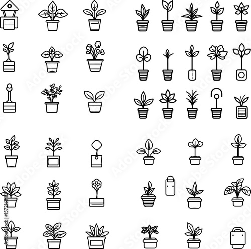 plant labels icons, garden labels, plant markers, herb labels, vegetable labels, flower labels, seedling labels, garden tags, plant name tags, garden identifiers, potted plant labels, w