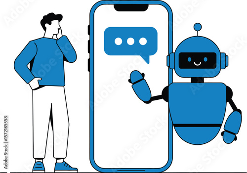 Understanding chatbot technology for customer service and ai assistance on mobile phone apps now