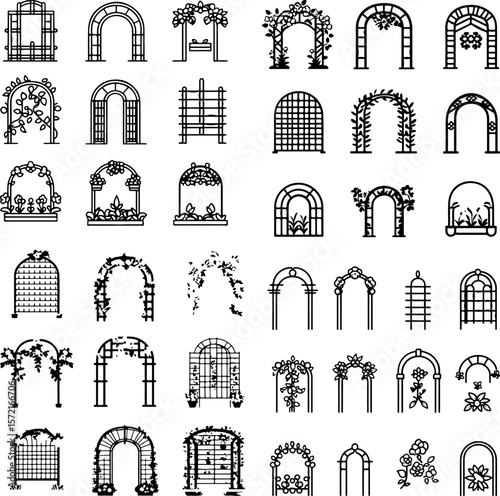 trellis arch icons, garden arch trellis, climbing plant trellis, decorative archway, vine arch, metal trellis arch, wooden trellis arch, garden structure, plant support arch, outdoor ar