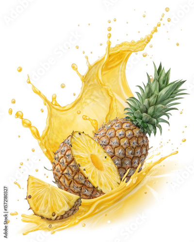 pineapple juice splash