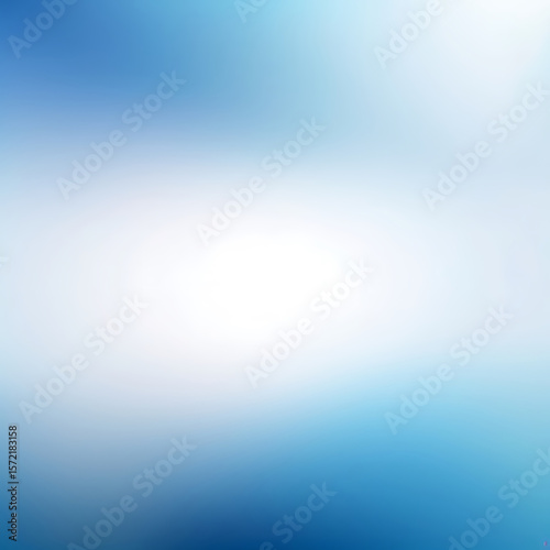 Soft Blue Abstract Gradient Background for Modern Presentation, Web Design & Poster Use ai