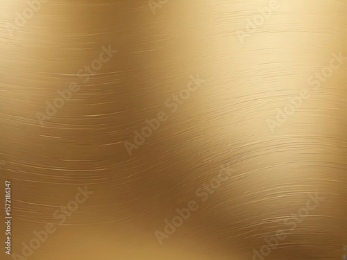 Golden Smooth Gradient Texture with Minimal Flow Lines and Elegant Metallic Background ai