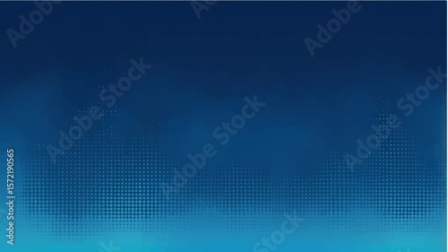 Blue wave abstract background with flowing lines and digital texture