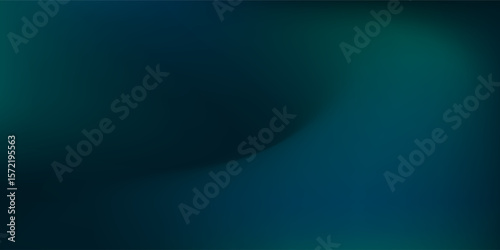 Modern elegant dark blue to light blue and green gradient background illustration art modern