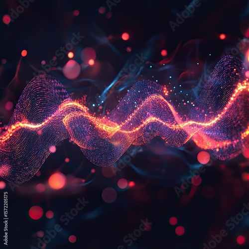 Radio sound wave,music wave