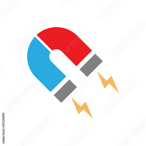 Magnet logo icon design