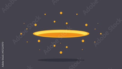 vector illustration of a spaceship