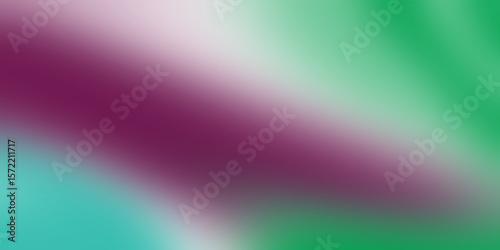 Abstract blurred gradient, Purple and green mesh fluid elements