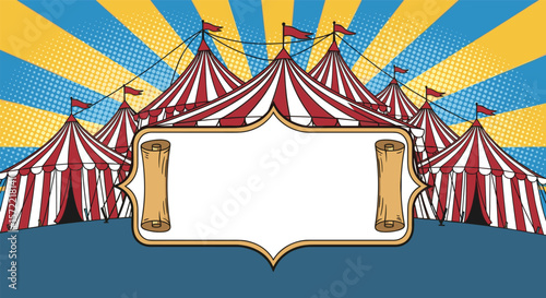Experience the wonder of the grand traveling circus under the big top with amazing performances and family fun