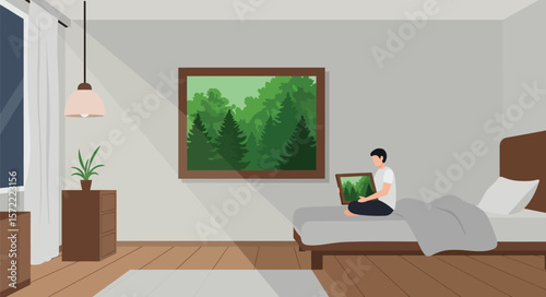 Finding Solace Environmental Sadness Therapy Through Nature Imagery
