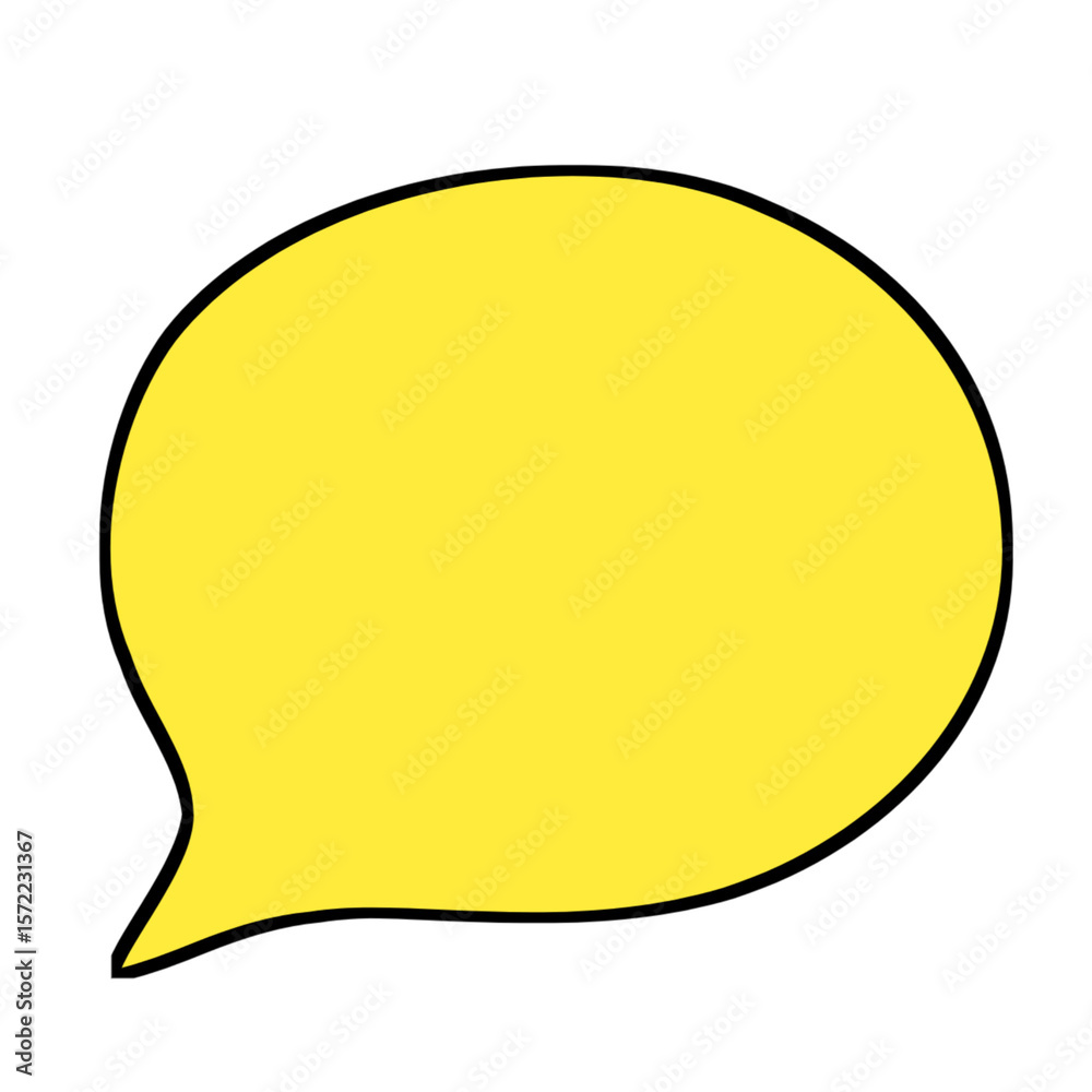 yellow speech bubble yellow speech bubble
