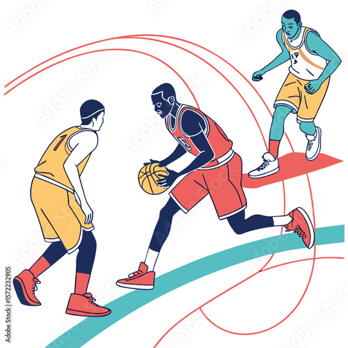 Stylized Basketball Player Illustration with Multiple Backgrounds

Stylized Basketball Player Illustration with Multiple Backgrounds.