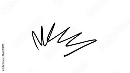 Hand Drawn Scribble Line Doodle Animation