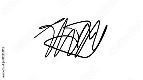 Hand Drawn Scribble Line Doodle Animation