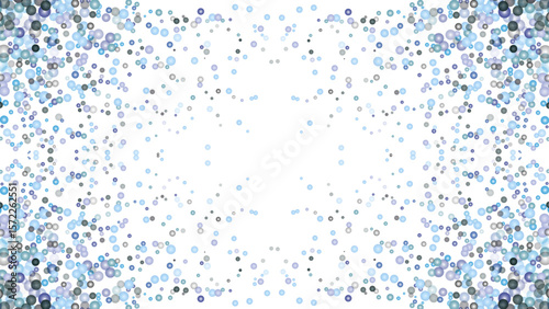 Silver confetti. for celebration. Vector illustration of festive decoration.Confetti, sequins, dust, sparks. Glitter silver Holiday banner with glow particle. Sparkle silver bokeh. Luxury background. 