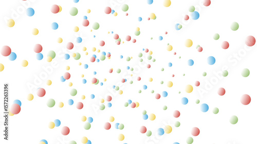 Candy,Colorful confetti carnival on transparent background.Amazing colorful confetti background balloon down for celebration. Vector illustration of festive decoration.