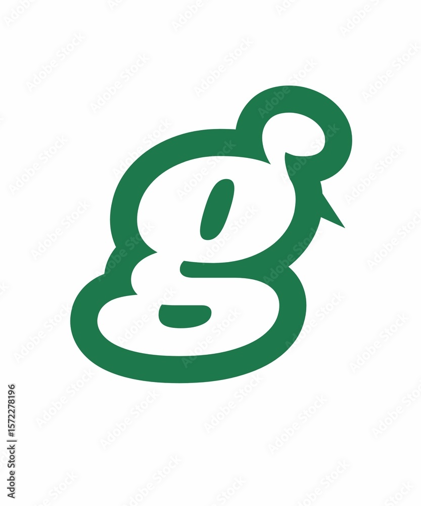Fototapeta premium g latter jpglatter 3dlatter